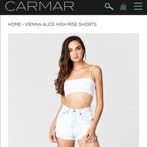 BRAND NEW! Carmar, Alice High Rise Shorts